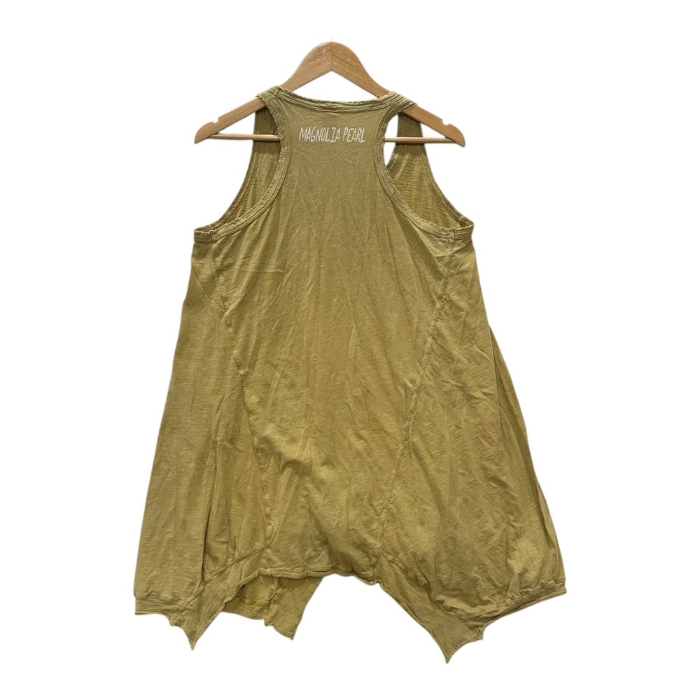 Magnolia Pearl Cotton Paz Tank Tunic Dress Distressed Mustard OS - Picture 3 of 8